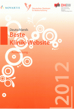 Beste Klinik-Website 2012