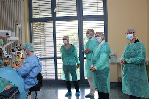 Die Bundestagsabgeordnete Sabine Dittmar in Lohr