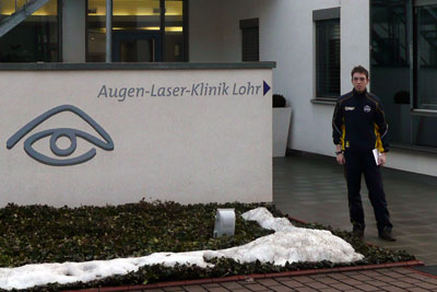 Andreas Pfister am OP-Tag